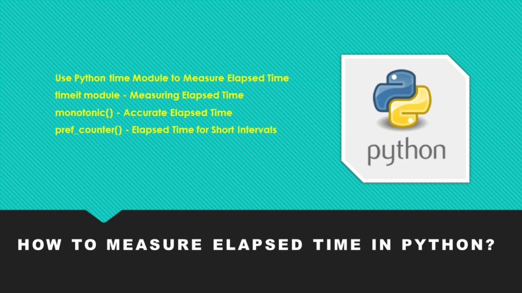 How to Measure Elapsed Time in Python? Spark By {Examples}