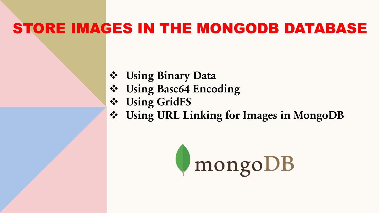Store images in the MongoDB database Spark By {Examples}