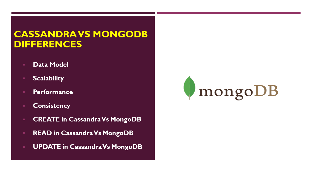 Cassandra Vs MongoDB Differences Spark By {Examples}