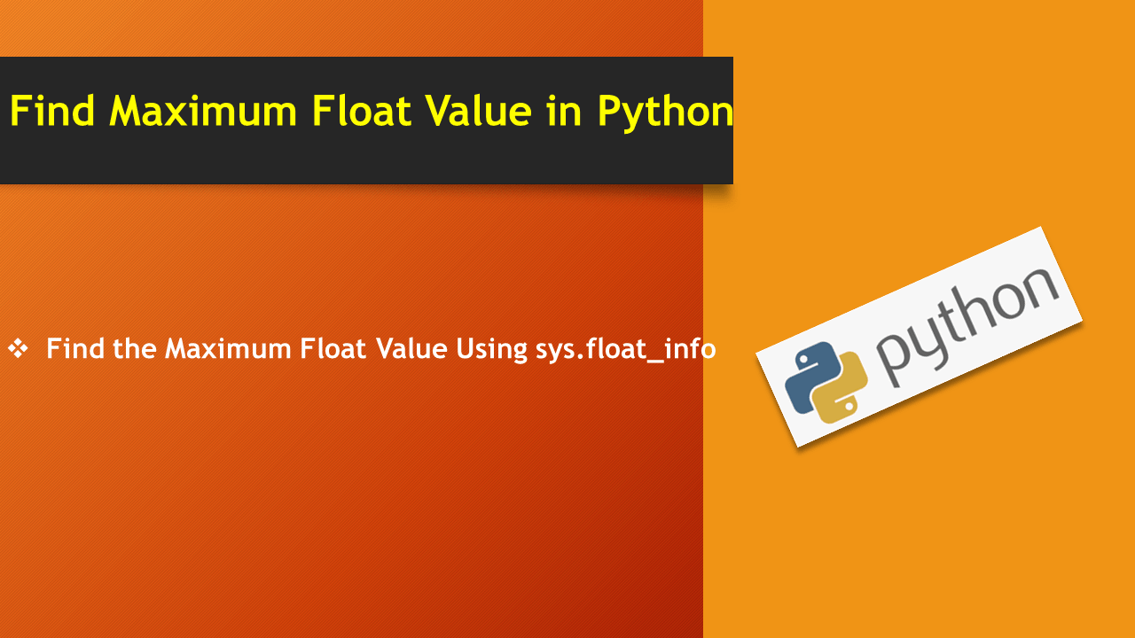 Find Maximum Float Value in Python Spark By {Examples}