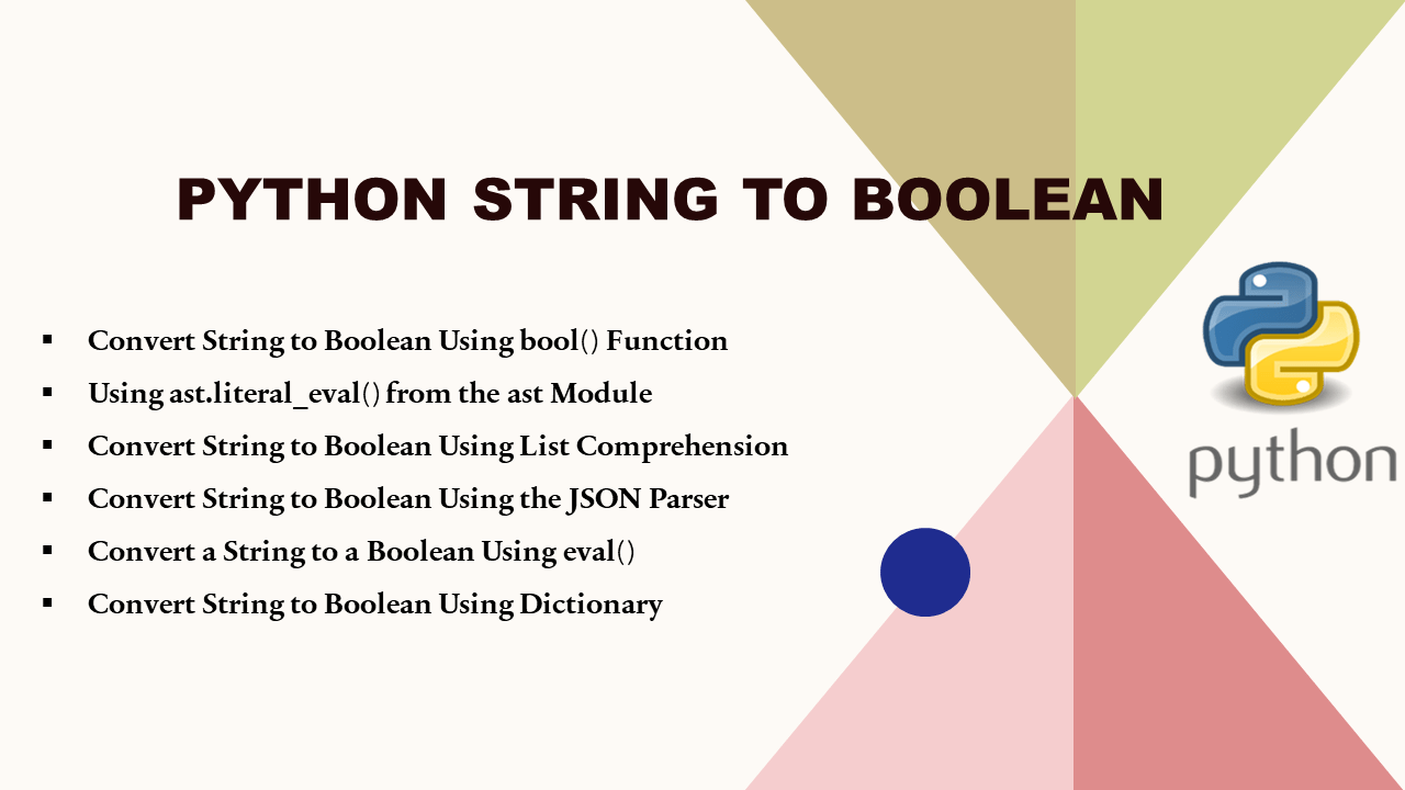 Python String to Boolean Spark By {Examples}