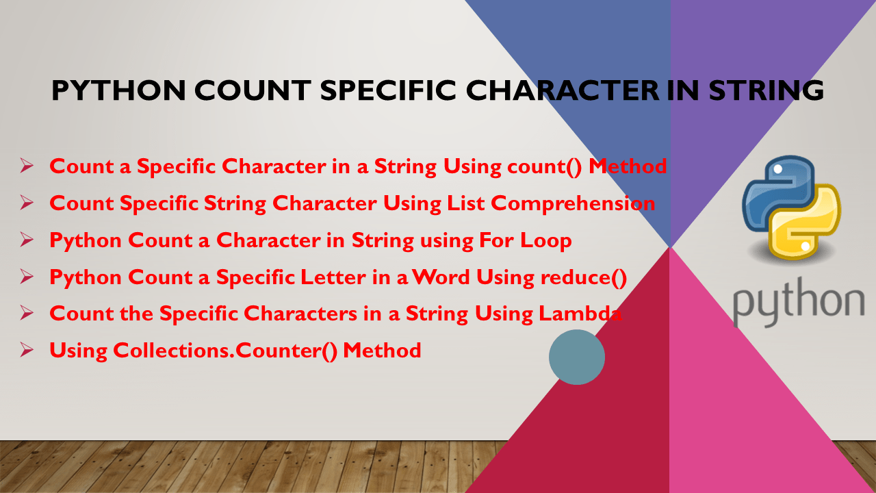 Python Count Specific Character in String Spark By {Examples}