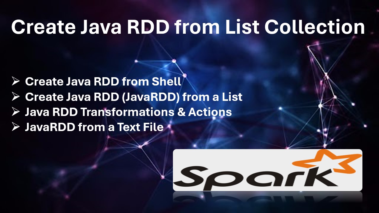Create Java RDD from List Collection Spark By {Examples}