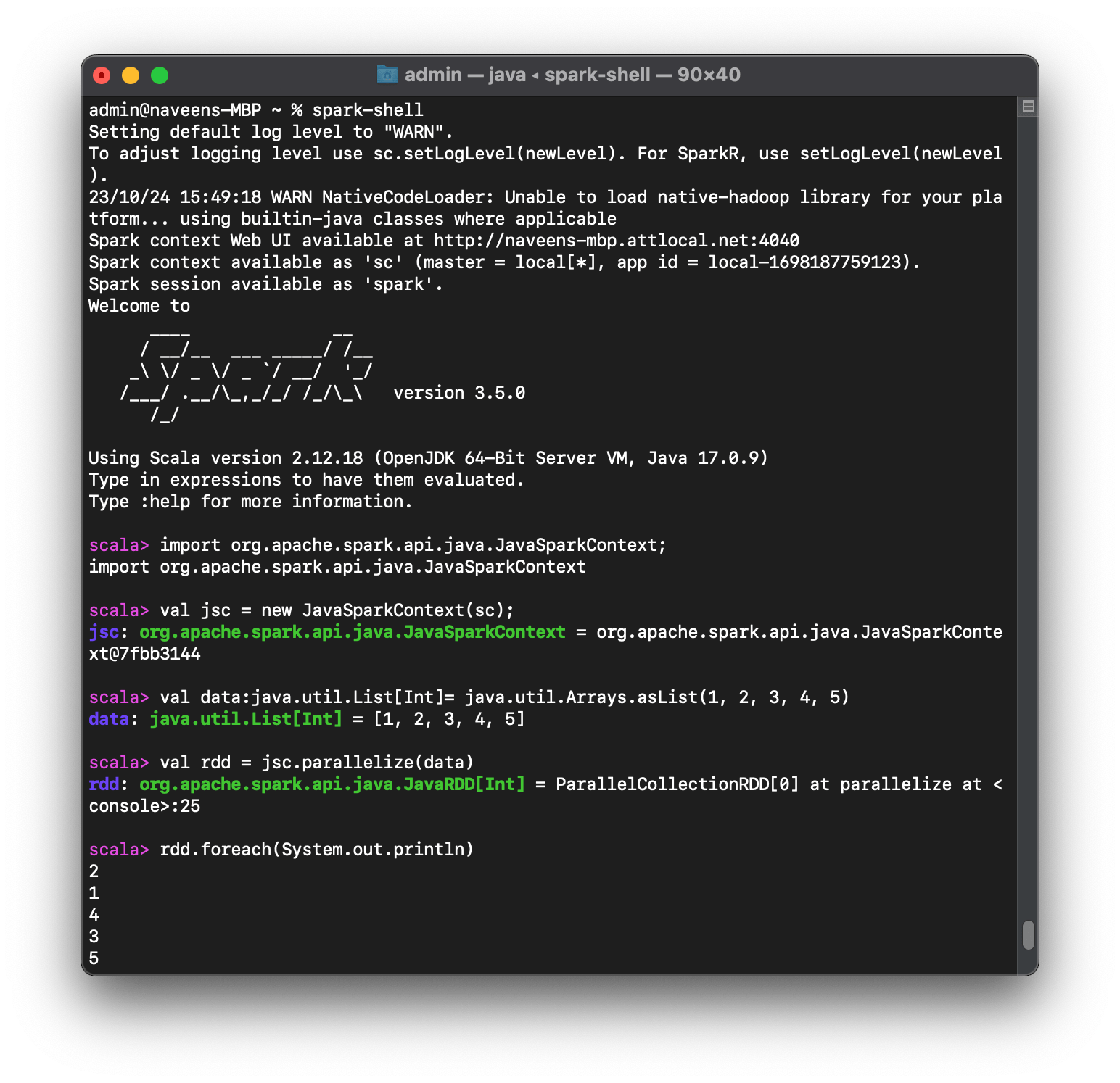 Create Java RDD from List Collection Spark By {Examples}