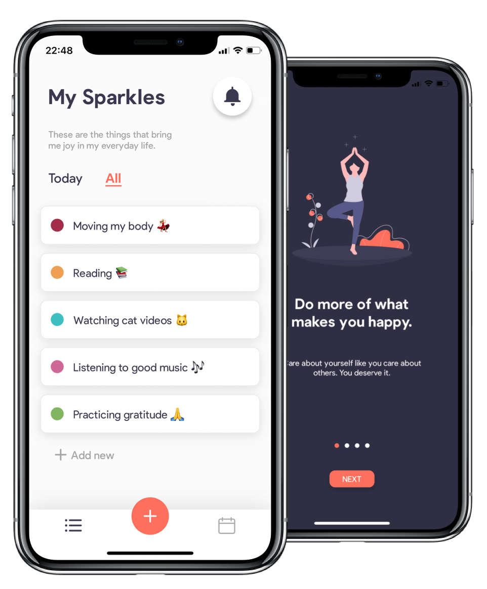 Sparkle Your SelfCare Tracking App