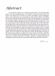 Examples Of Abstracts In Research Papers Abstracts For Research Papers