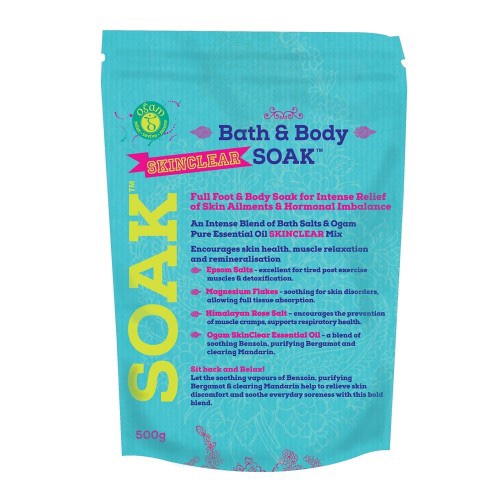 Bath & Body Soak Skin Clear Sparkle Beauty Salon