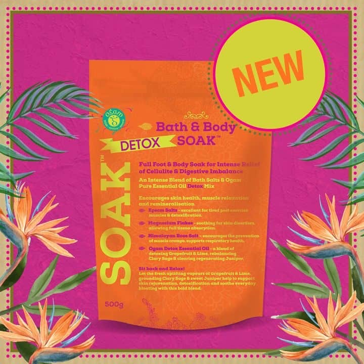 Bath & Body Soak Detox Sparkle Beauty Salon