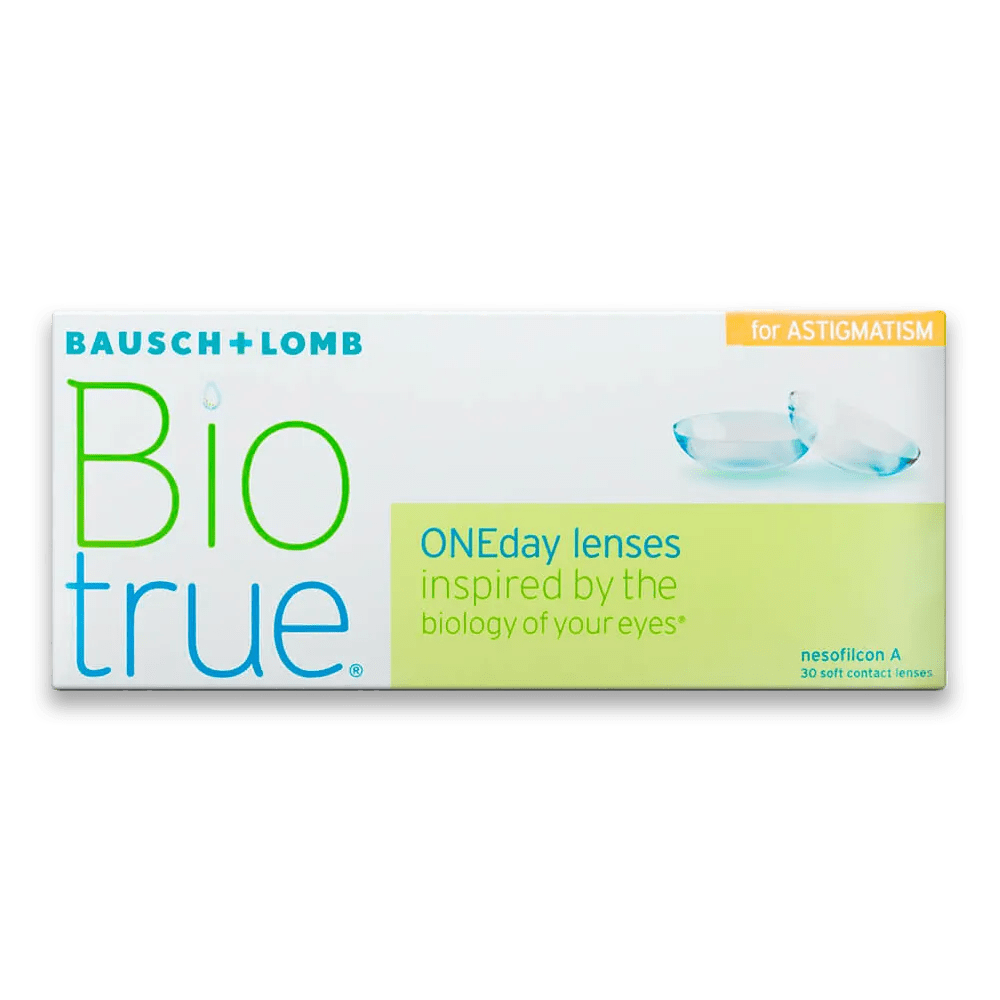 Bausch & Bomb BioTrue ONEday Daily Contact Lenses for Astigmatism