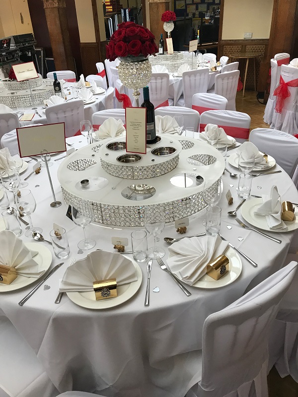 CRYSTAL LAZY SUSAN Sparkles And Limes