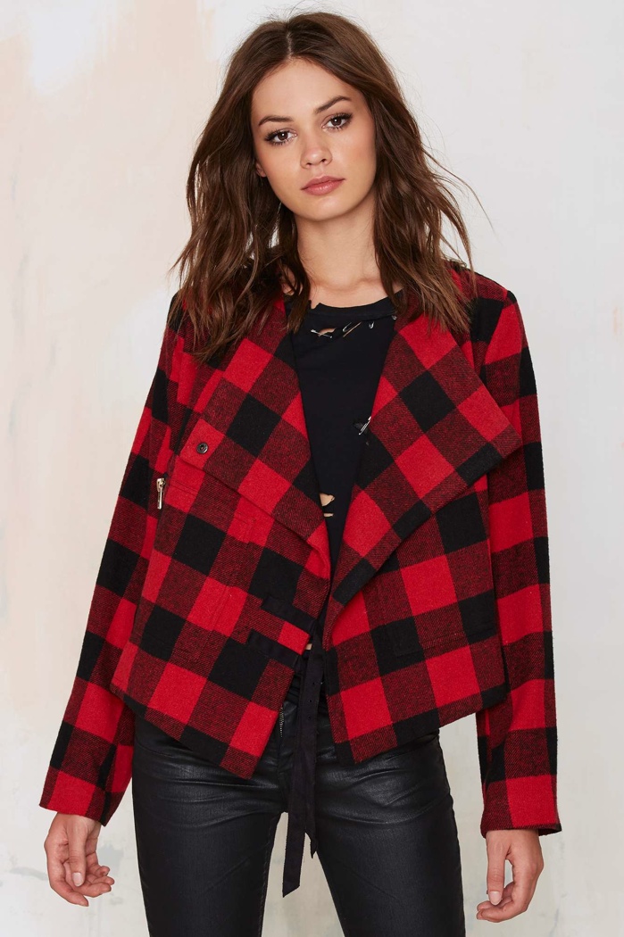 Plaid Winter Jacket Roundup sparkleshinylove