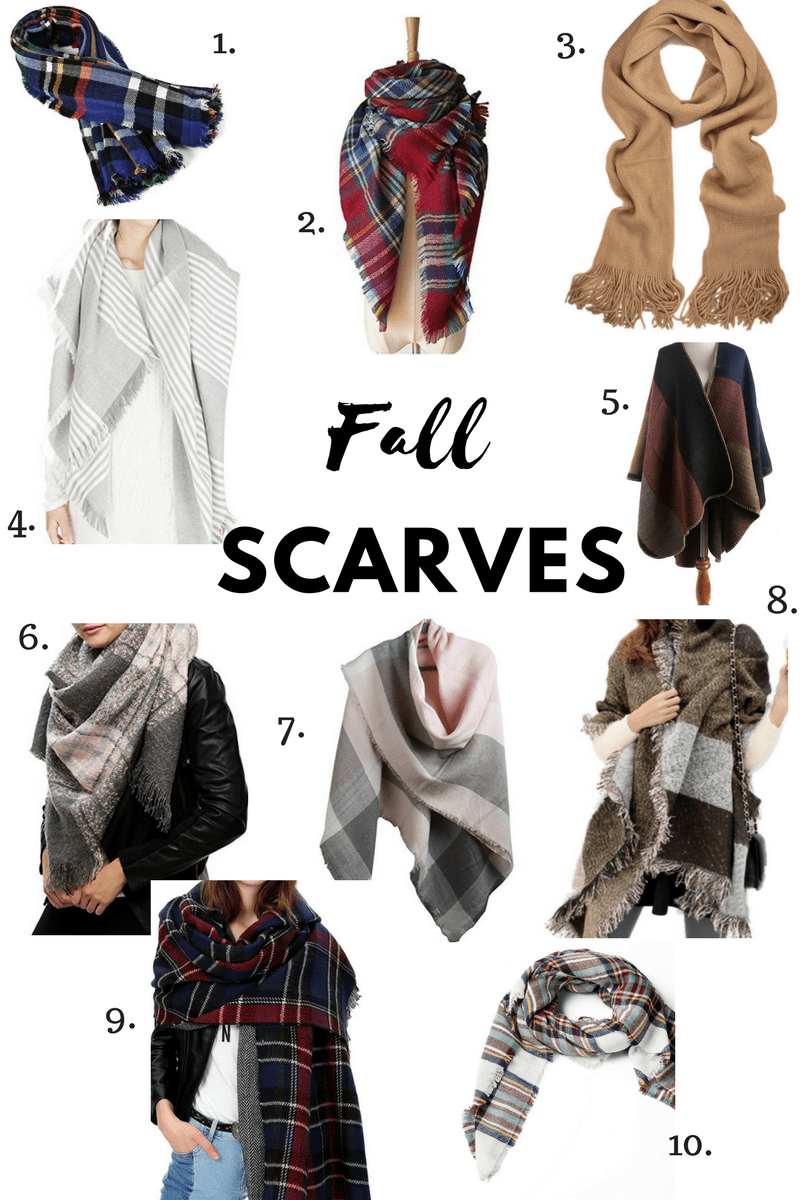 Favourite Fall Scarves sparkleshinylove