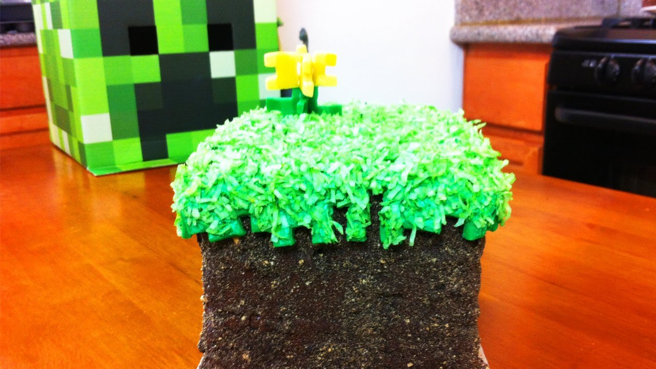 How To Make A 3D Minecraft Cake That Will Delight Any Minecraft Player
