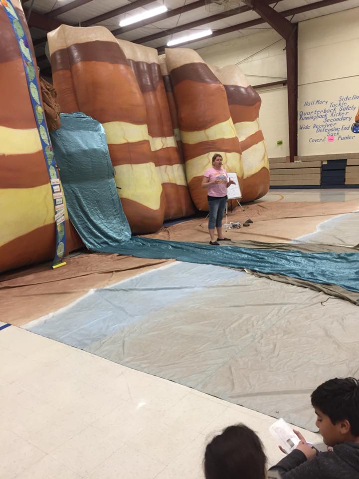 Valley View 5th Grade Campus Big Canyon Balloon & Orbit Earth Expo