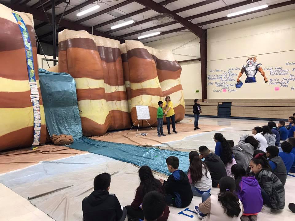 Valley View 5th Grade Campus Big Canyon Balloon & Orbit Earth Expo