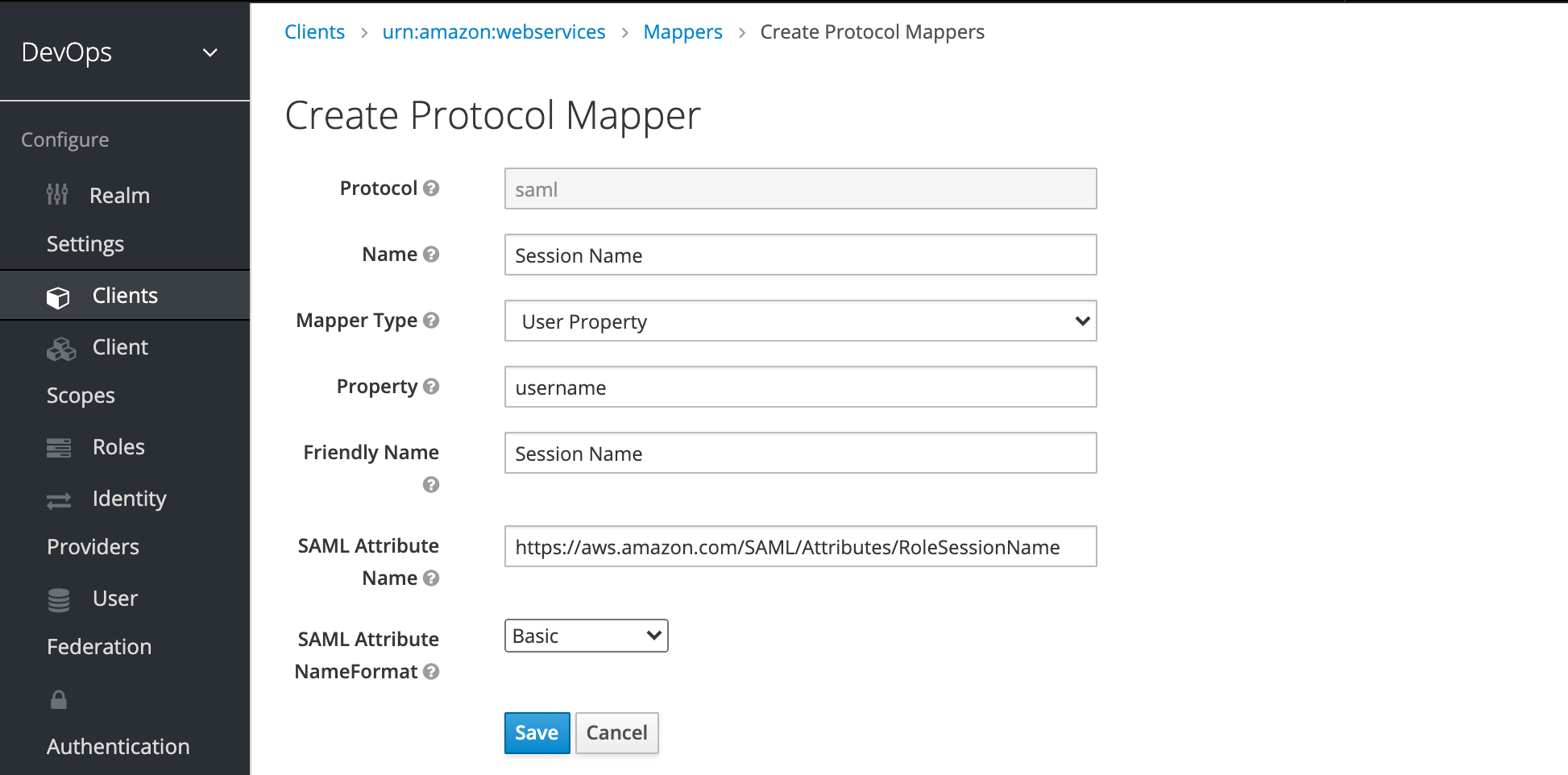 KEYCLOAK, SAML을 이용한 AWS SSO 연결(How to set up SSO for AWS using Keycloak)