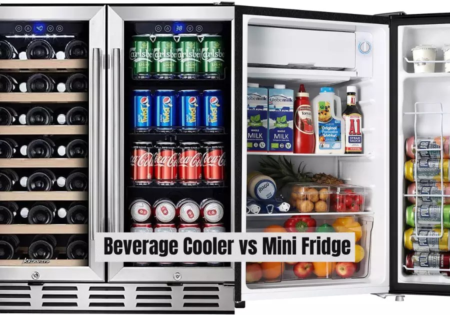 Beverage Cooler vs Mini Fridge Sparks Chef