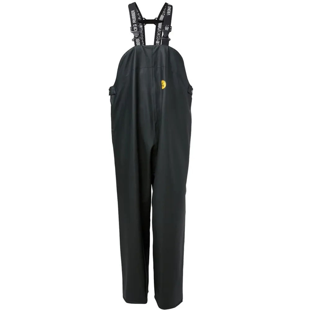 Viking oilskin green bib middleweight trousers