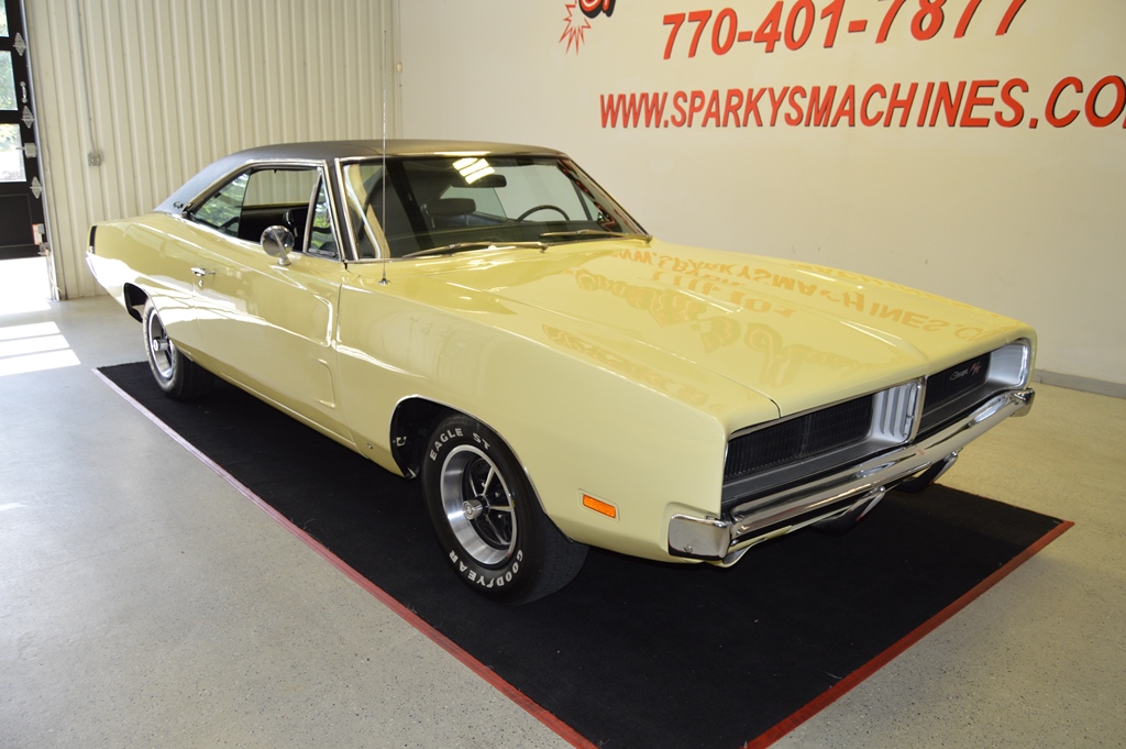 1969 Charger Rt Tribute Yellow Sparky S Machines