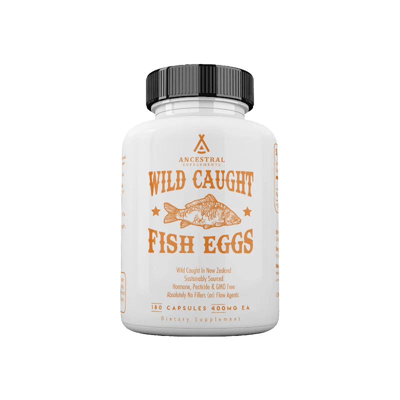 Wild Caught Fish Eggs Capsules Sparrow Health & Performance