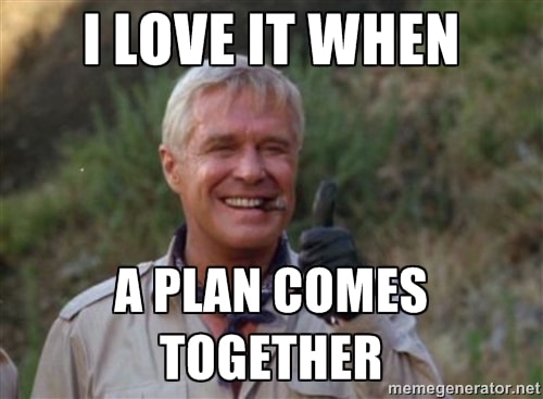 I Love It When a Plan Comes Together! Sparrow Missions