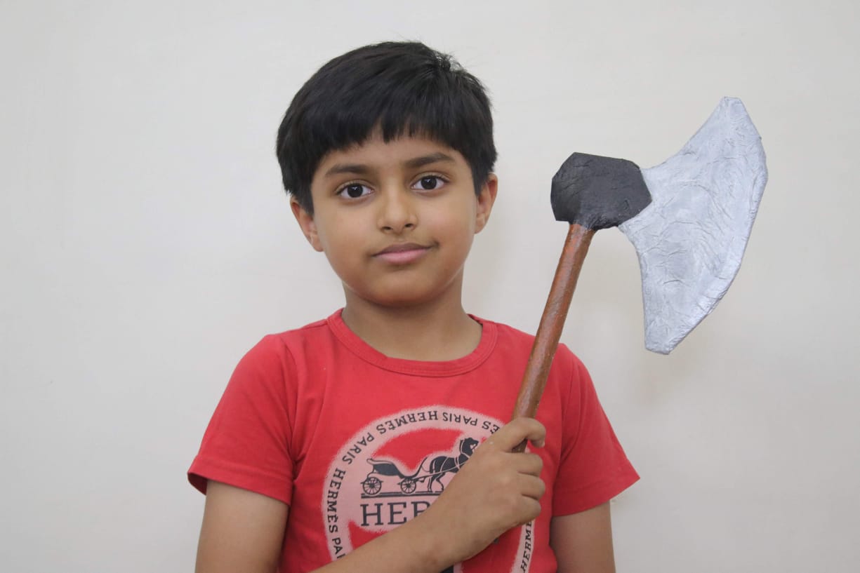 Paper Battle Axe Sparsh Hacks