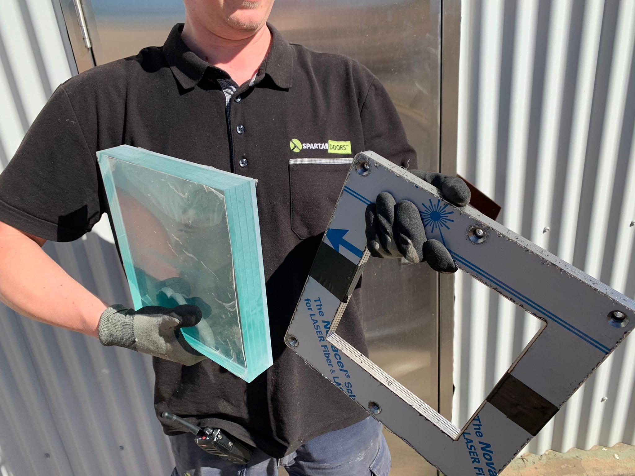 See Our Heavy Duty Blast Door Gear! Spartan Doors