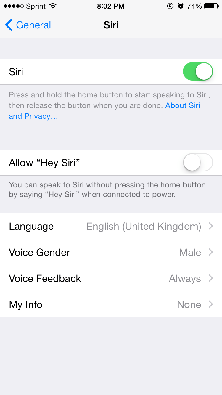 Siri Speaks Several Languages and Dialects