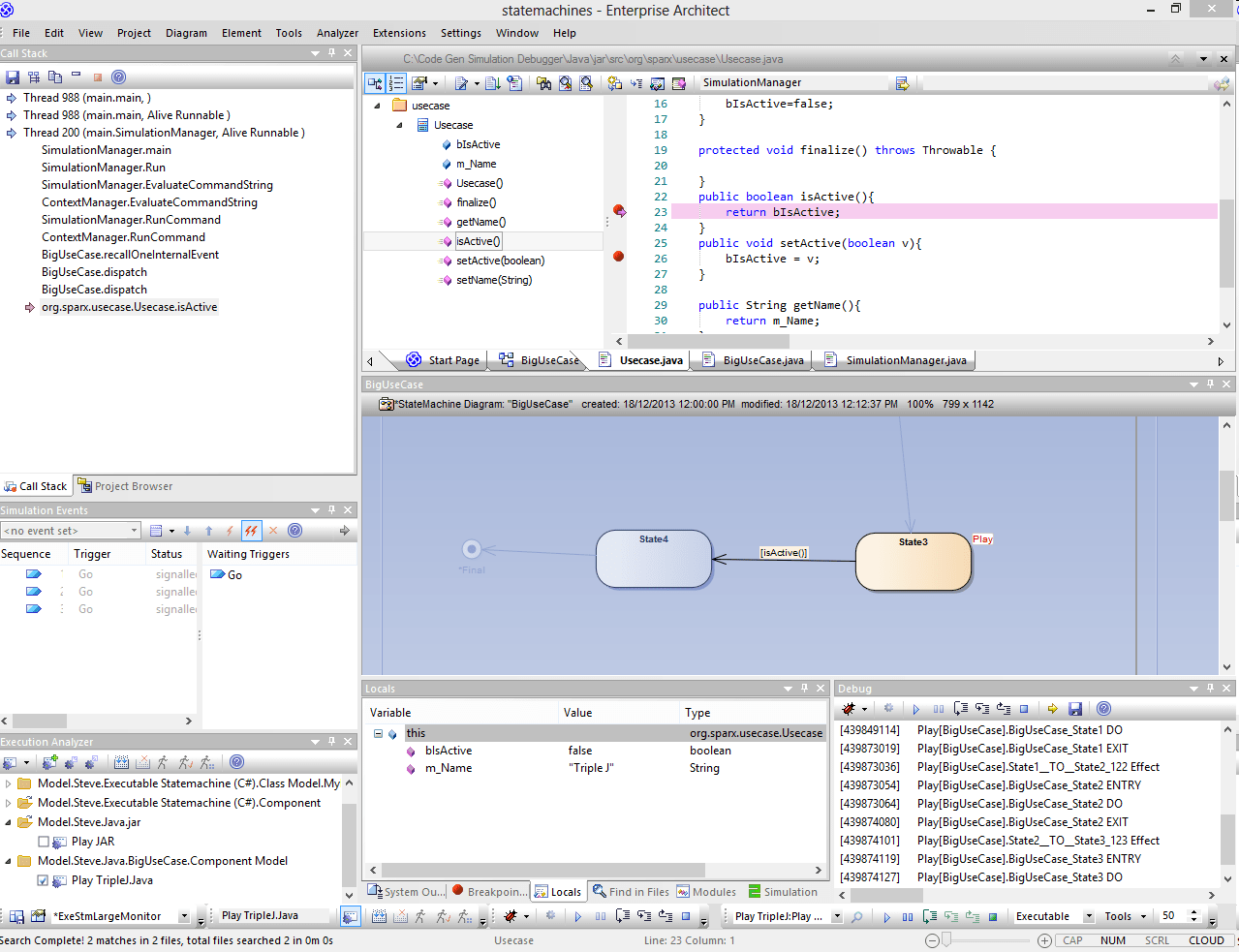 Build & Debug Enterprise Architect User Guide