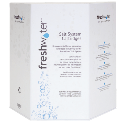 Freshwater Salt Cartridge 3 pack Brisbane Spa Super Centre