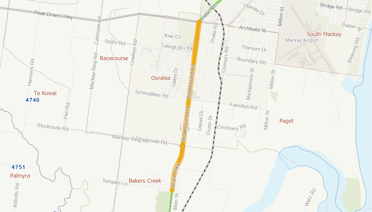 Bruce Highway Sarina to Cairns Upgrade the Southern Approach to