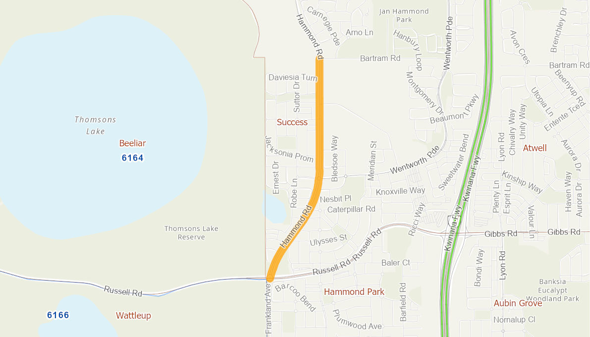 Hammond Road 04699112WARTR Infrastructure Investment Program