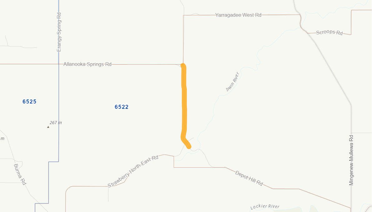 Depot Hill Road (Rural Road) 04940913WARTR Infrastructure