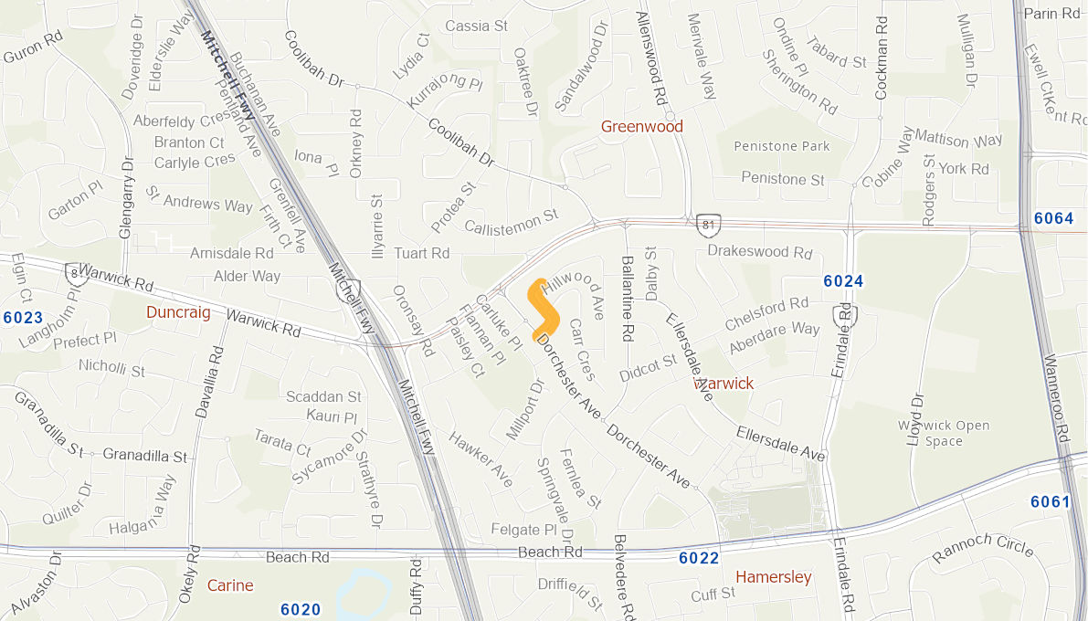 Hillwood Avenue (Warwick) 05310014WARTR Infrastructure Investment