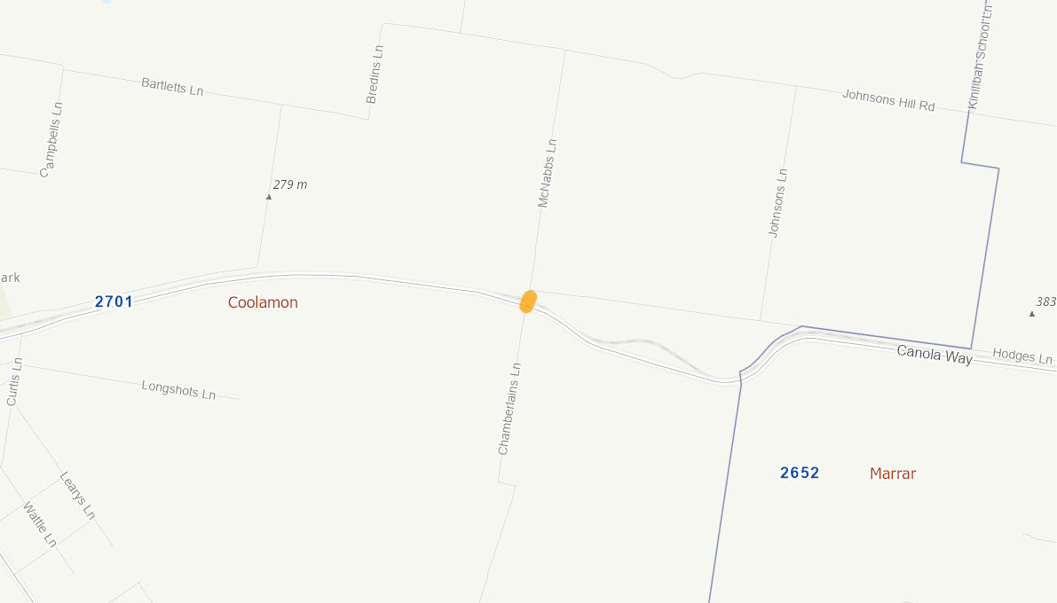 Hodges Lane (Rural Road) 05357714NSWRTR Infrastructure Investment