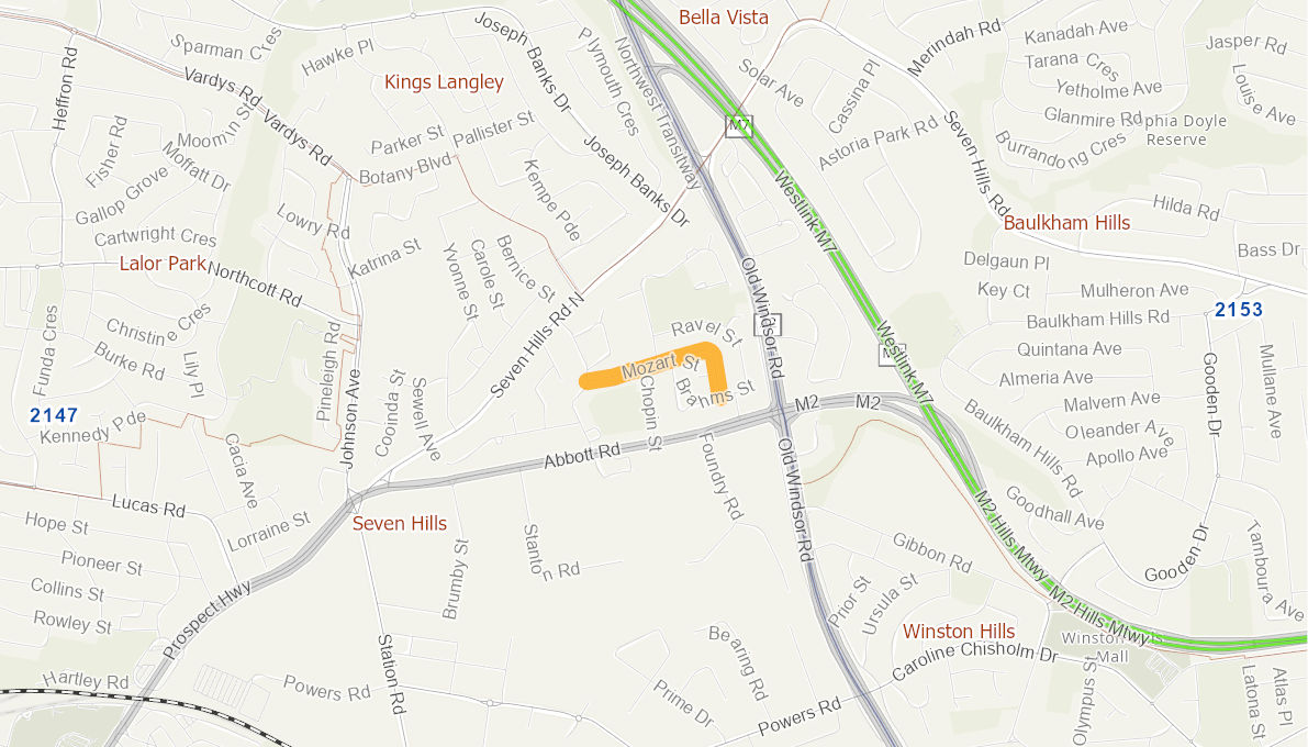 Mozart Street, Seven Hills 05367814NSWRTR Infrastructure