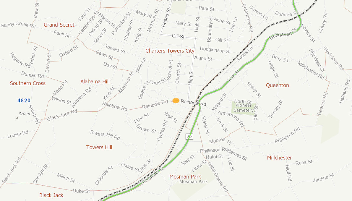 Rainbow Road, Charters Towers 05372714QLDRTR Infrastructure