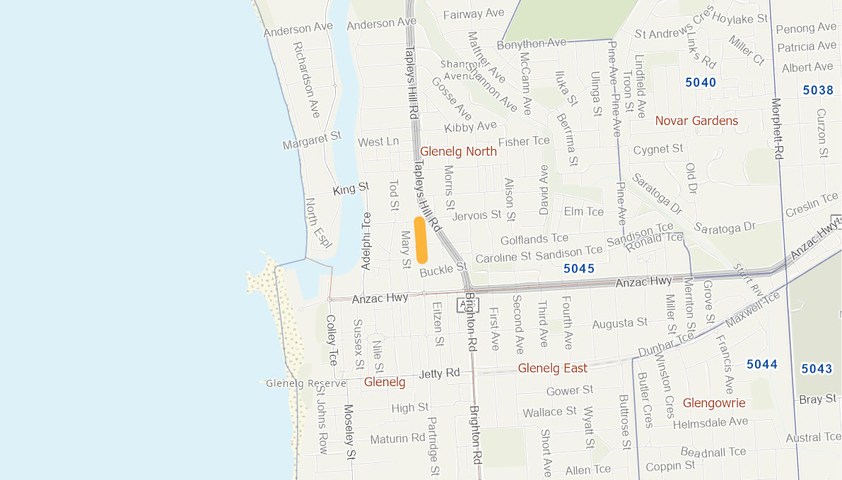 Old Tapleys Hill Road 05575415SARTR Infrastructure Investment Program