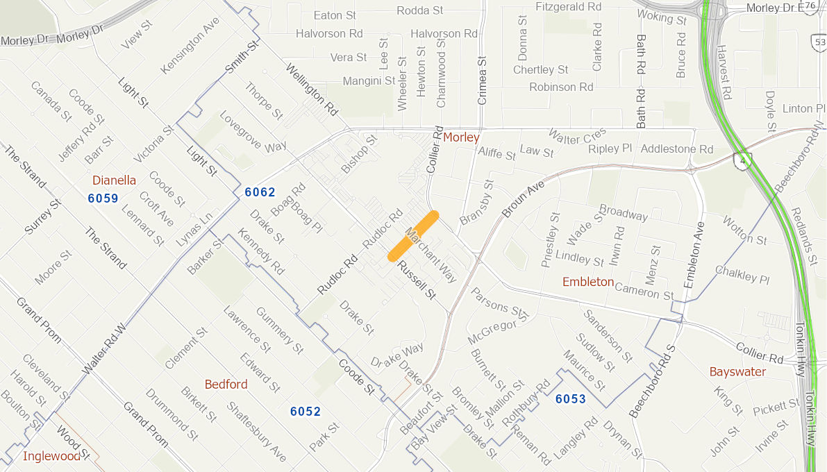 Dewar Street, Morley 05601615WARTR Infrastructure Investment Program