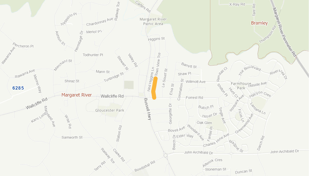 Townview Terrace, Margaret River 05767015WARTR Infrastructure Investment Program