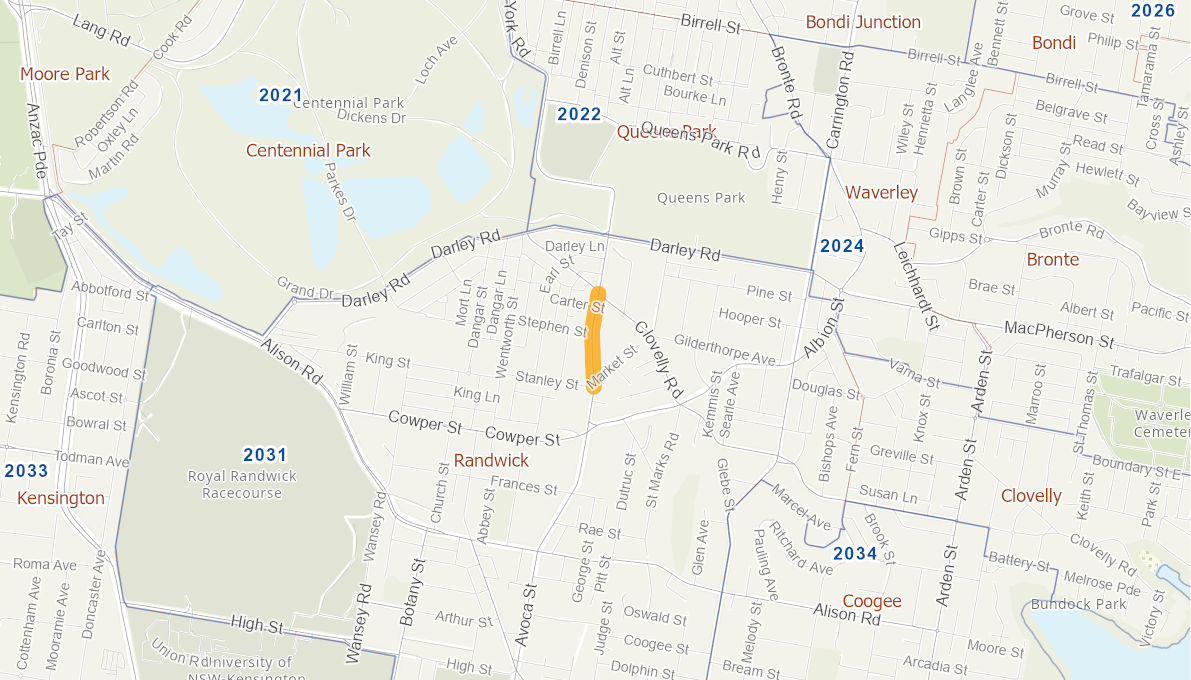 Avoca Street, Randwick 05767115NSWRTR Infrastructure Investment