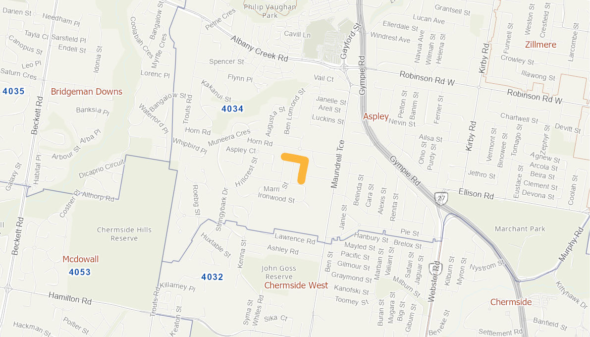 Messmate Street, Aspley 05776315QLDRTR Infrastructure Investment