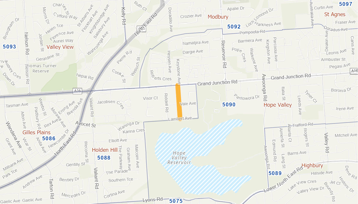 Braeside Avenue, Holden Hill 05795115SARTR Infrastructure