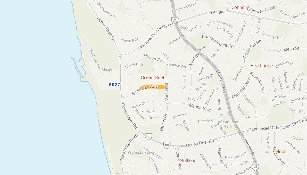 Swanson Way (Ocean Reef) 05840715WARTR Infrastructure Investment