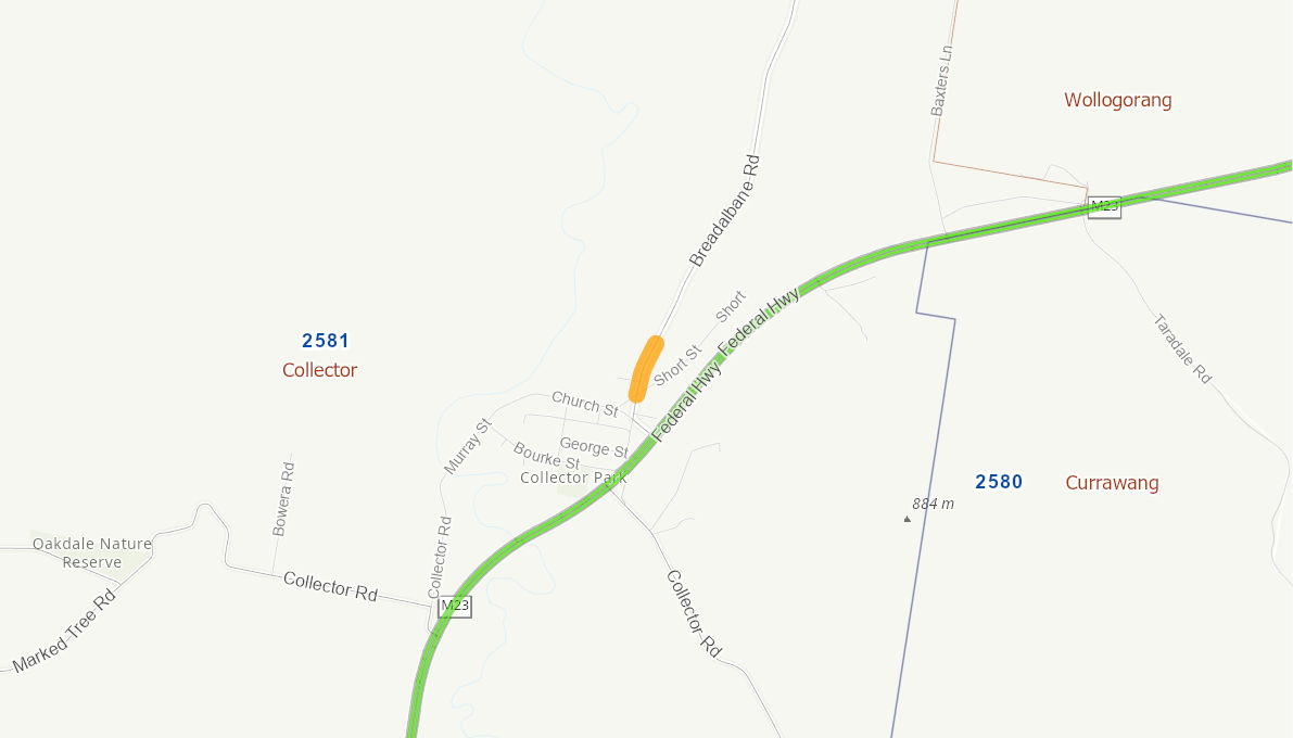 Breadalbane Road (Rural Road) 05900915NSWRTR Infrastructure