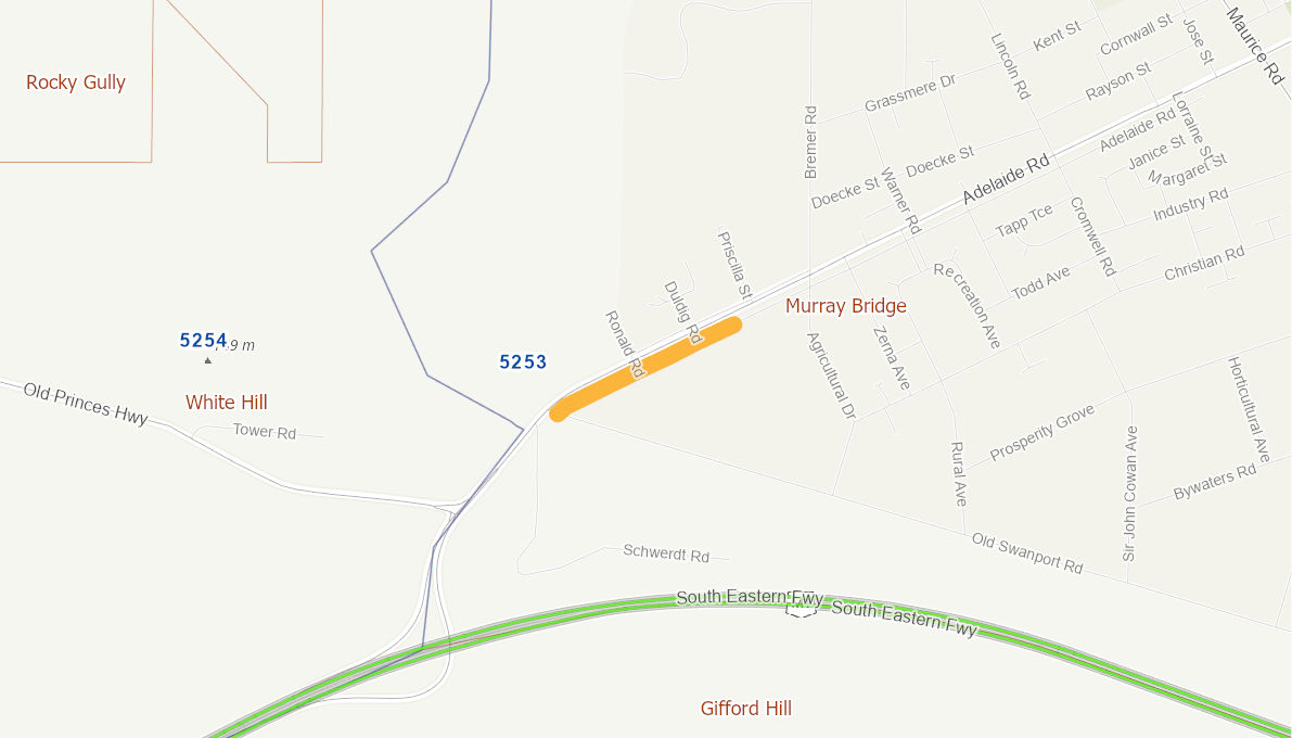 Adelaide Road (Service Road), Murray Bridge. 06014515SARTR