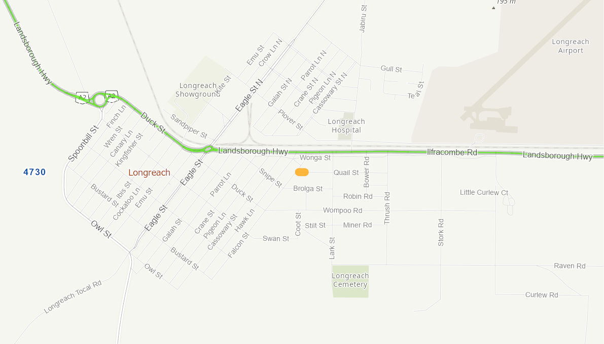 Quail Street Longreach 06061715QLDRTR Infrastructure Investment