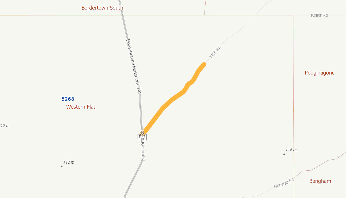 Stotts Road 06507616SARTR Infrastructure Investment Program