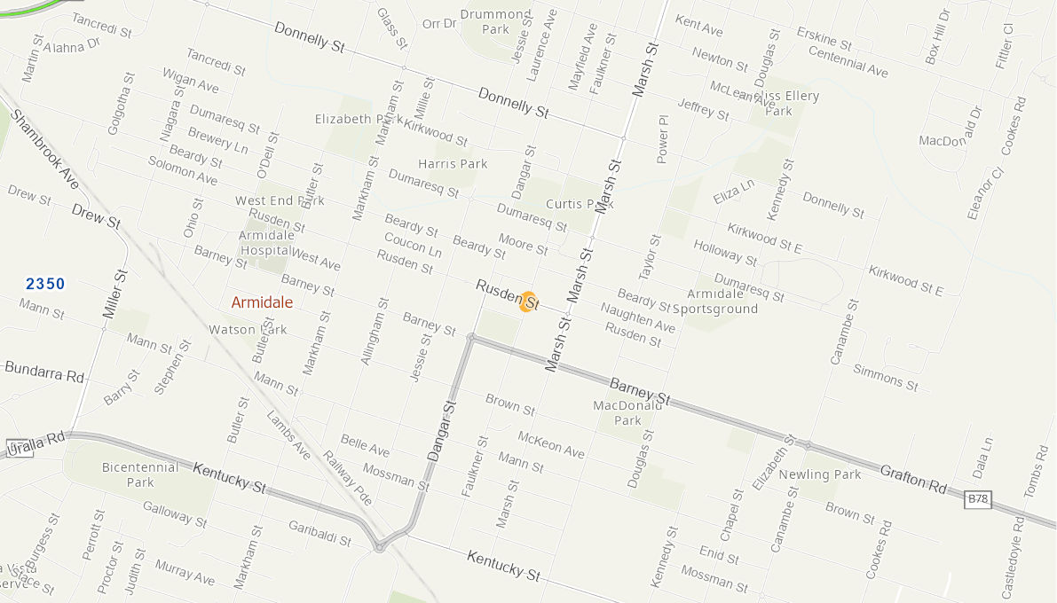 Faulkner St, Armidale 06546416NSWRTR Infrastructure Investment