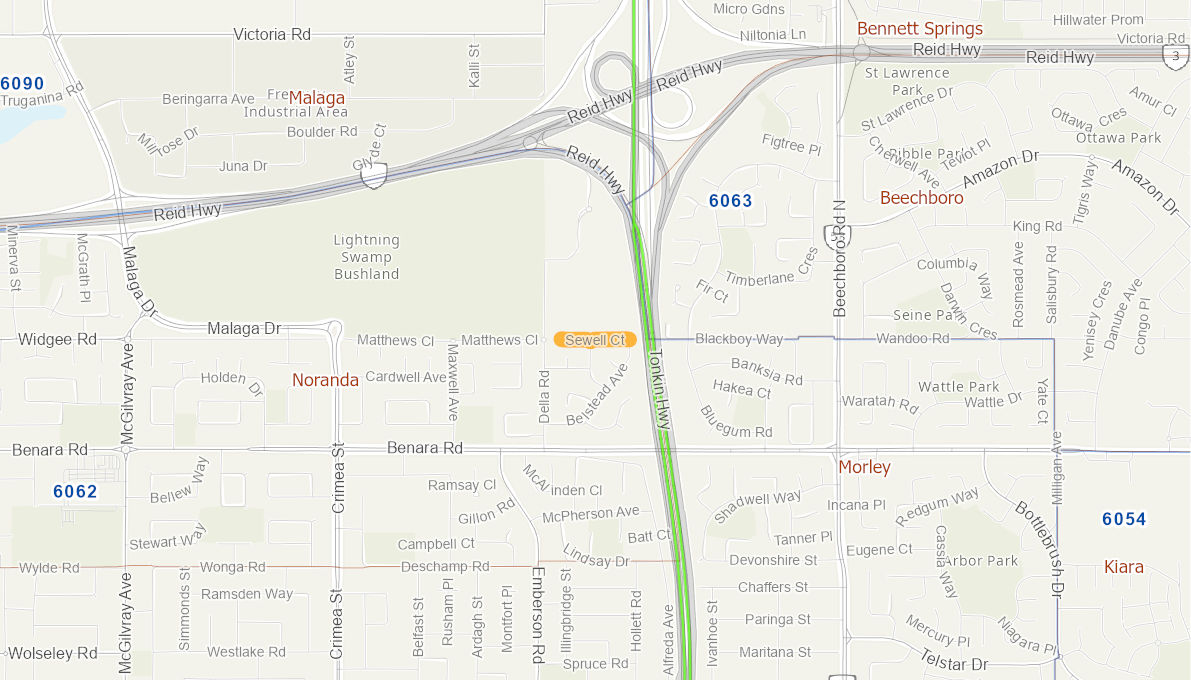 Sewell Court, Noranda 06593416WARTR Infrastructure Investment Program